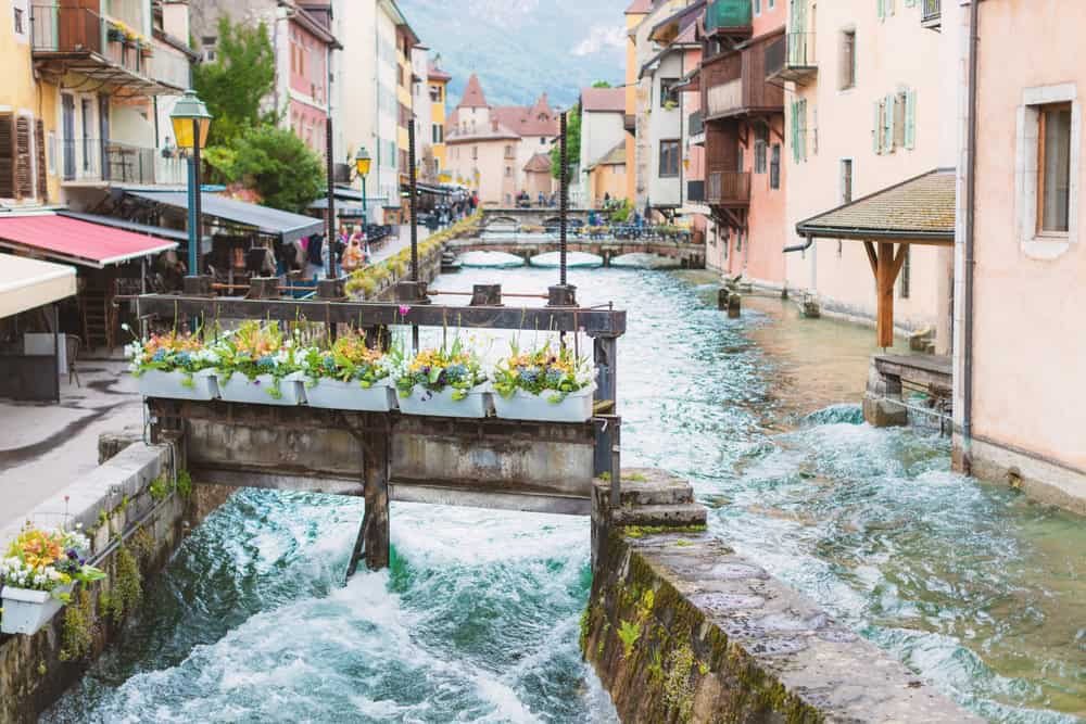 Annecy flooded