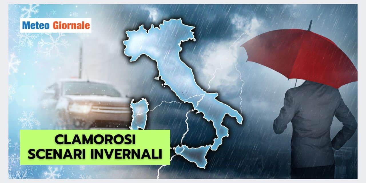Meteo: Inverno a manetta