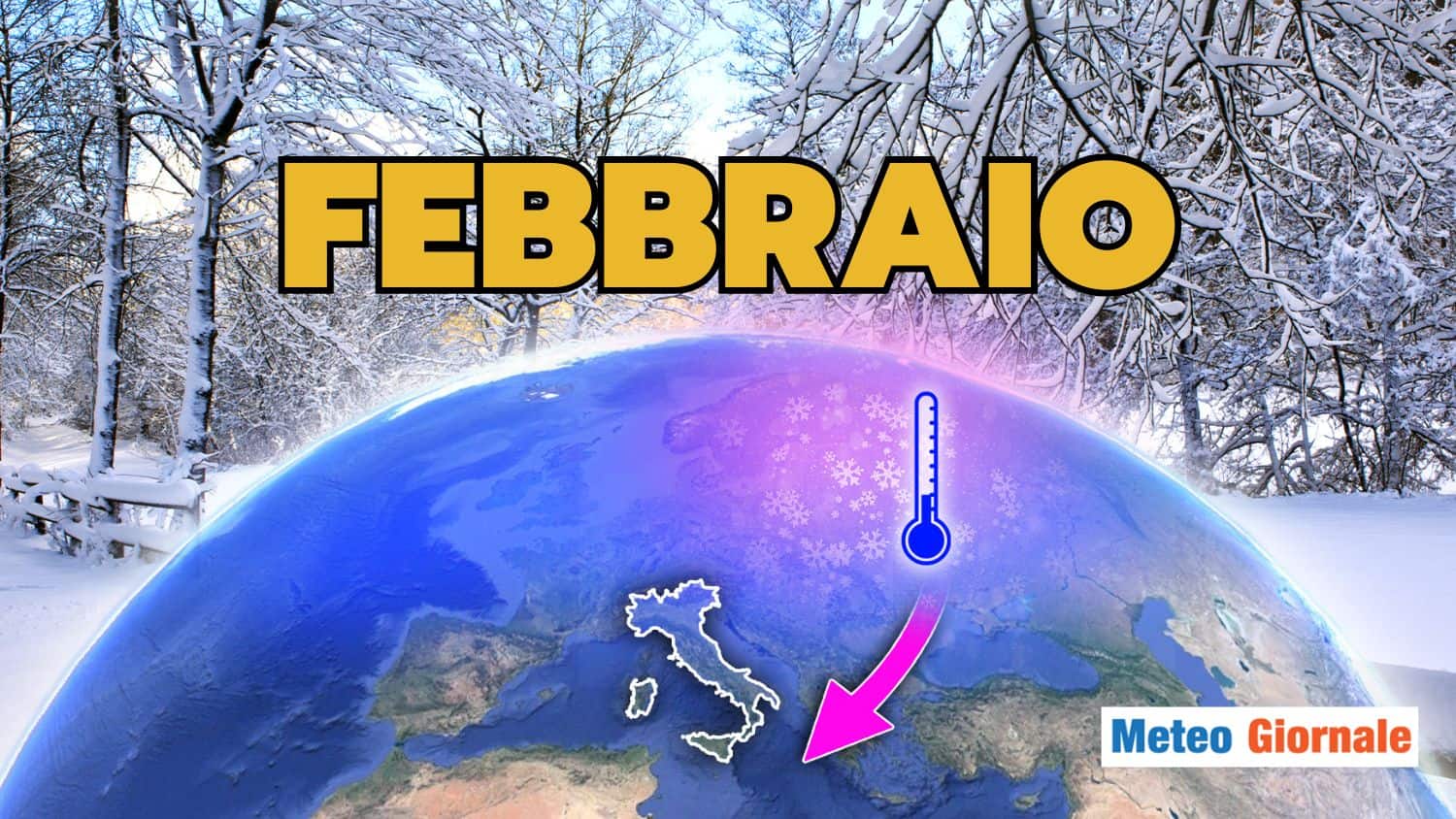 Meteo, il SEGRETO dell’Inverno: perché il Gelo attende FEBBRAIO