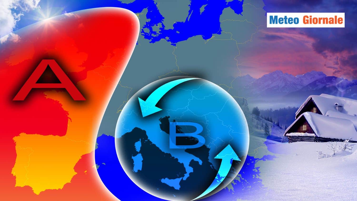 Meteo: NEVE e Gelo, ma c’è un colpo di Scena INATTESO