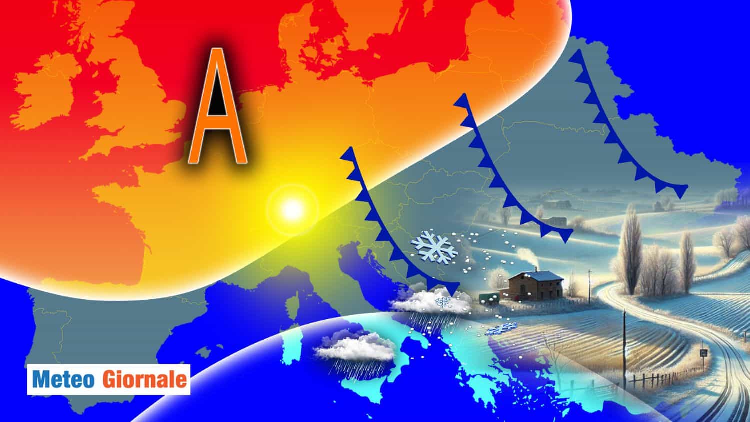 VORTICE Polare vs Orso SIBERIANO: il Meteo italiano appeso a un filo
