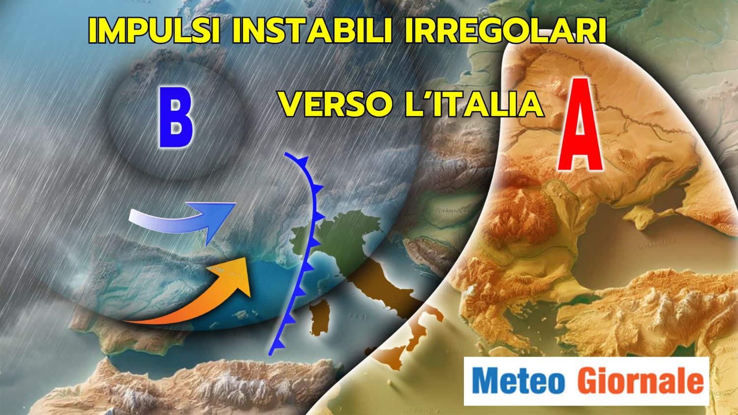 Altre piogge e nevicate in settimana. Ecco quando e dove