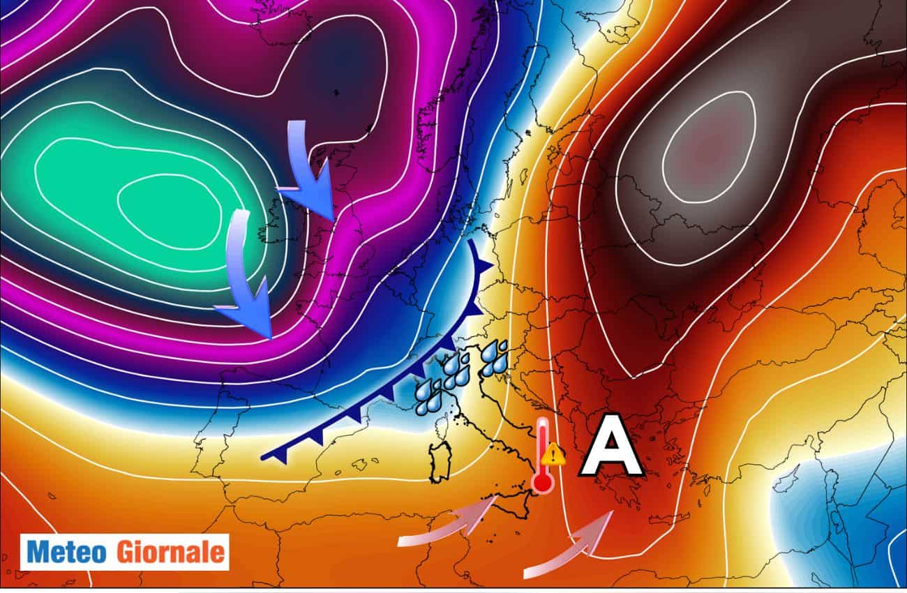 Previsioni Meteo: conferme sull’OTTAVA PERTURBAZIONE da Domenica