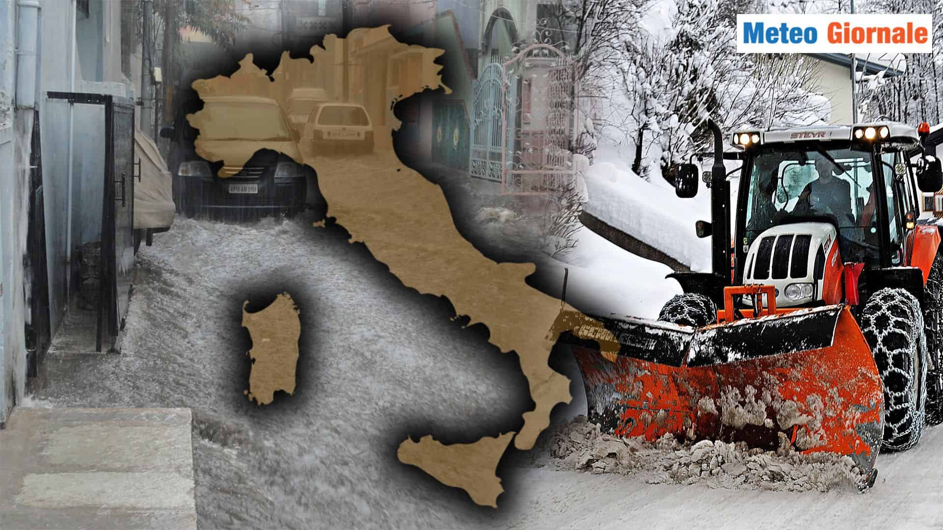 Febbraio 2025: Meteo in Italia sotto il GELO siberiano