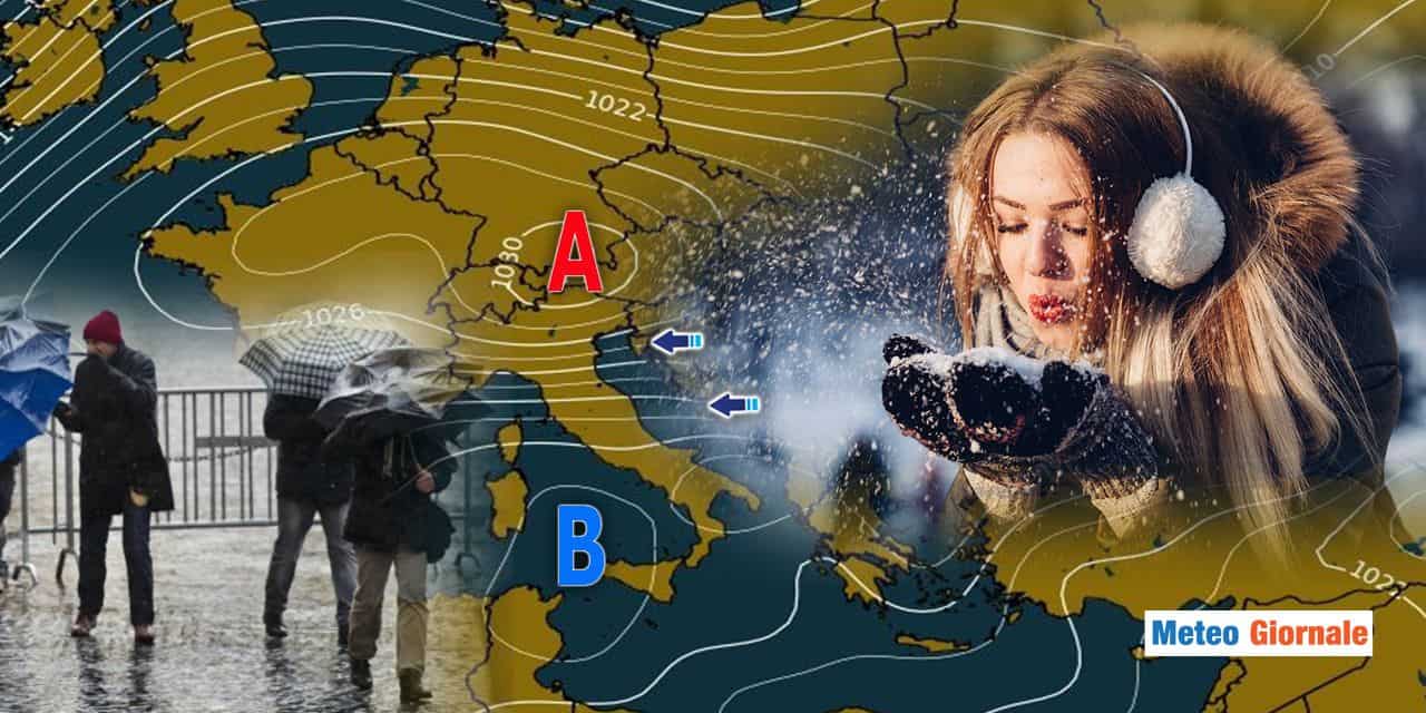 Ribaltone meteo! Gennaio cambia abito