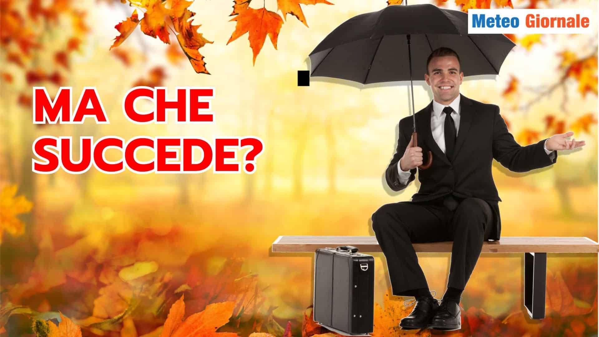 Gennaio come Ottobre, non è AUTUNNO. E’ la nuova normalità Meteo