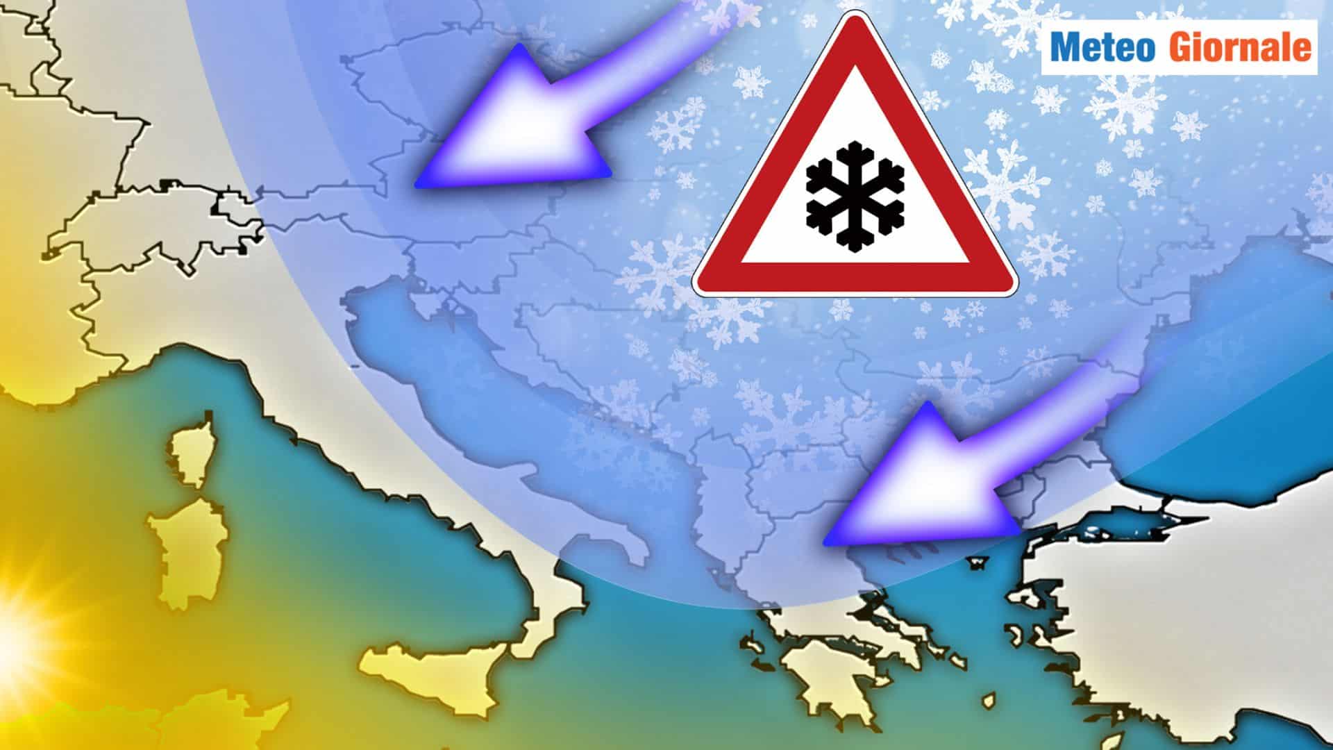 Meteo a 15: FREDDO e NEVE, Inverno in gran forma