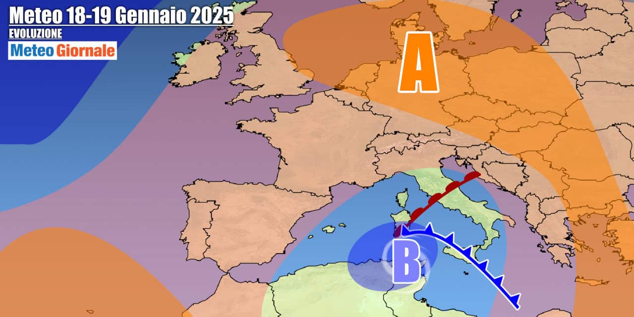 Giornate di forte maltempo su alcune regioni del Sud