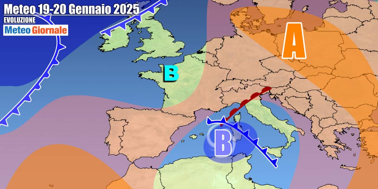 Maltempo forte per il weekend ancora in alcune regioni