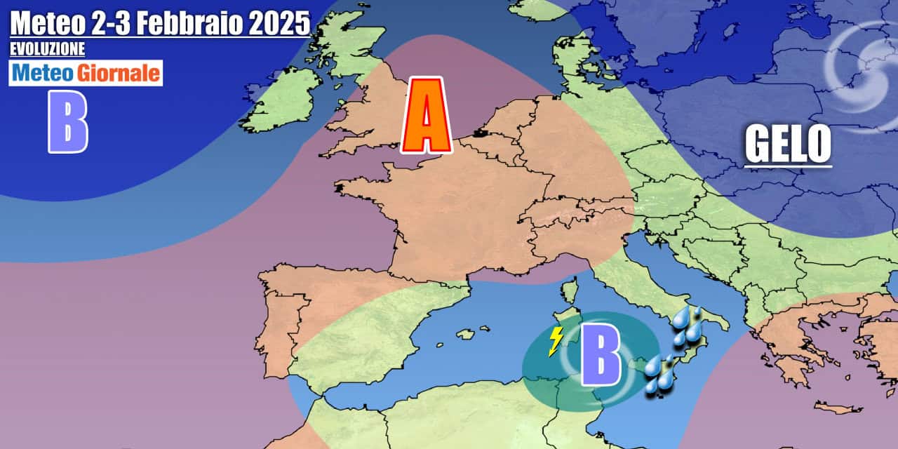 Maltempo tra Sud e Isole
