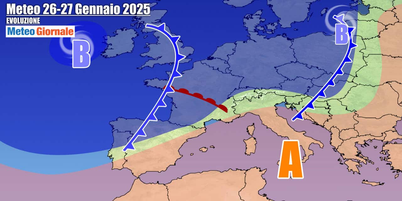 Correnti atlantiche protagoniste