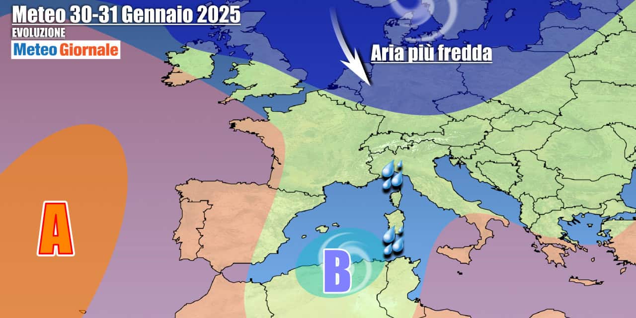 Fine Gennaio senza grosse novità, poi potrebbe tornare l'Inverno