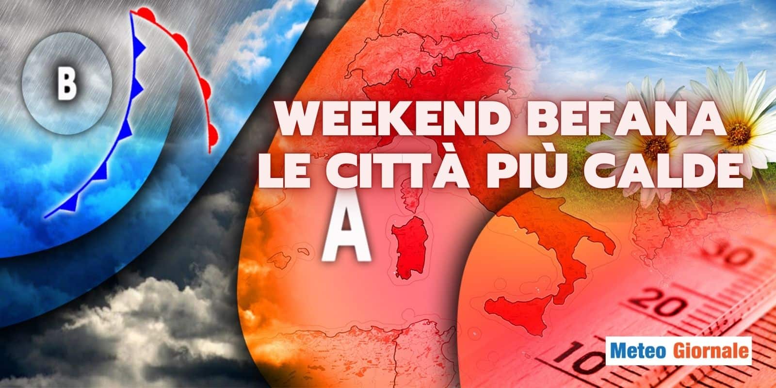 Meteo: Gennaio su di giri, ecco dove ci sarà un caldo assurdo
