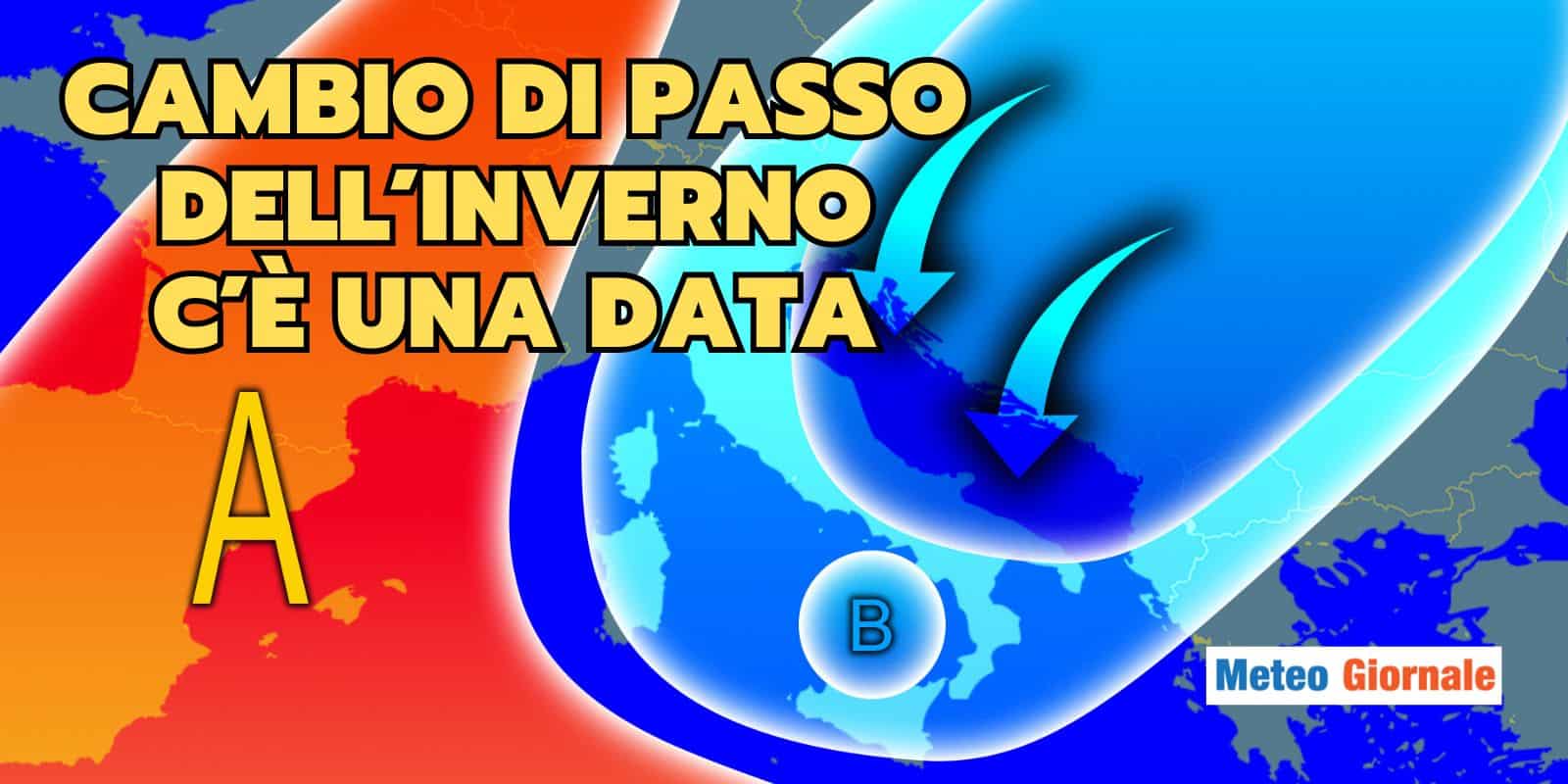 meteo cambio passo inverno data 29 fdfdagas