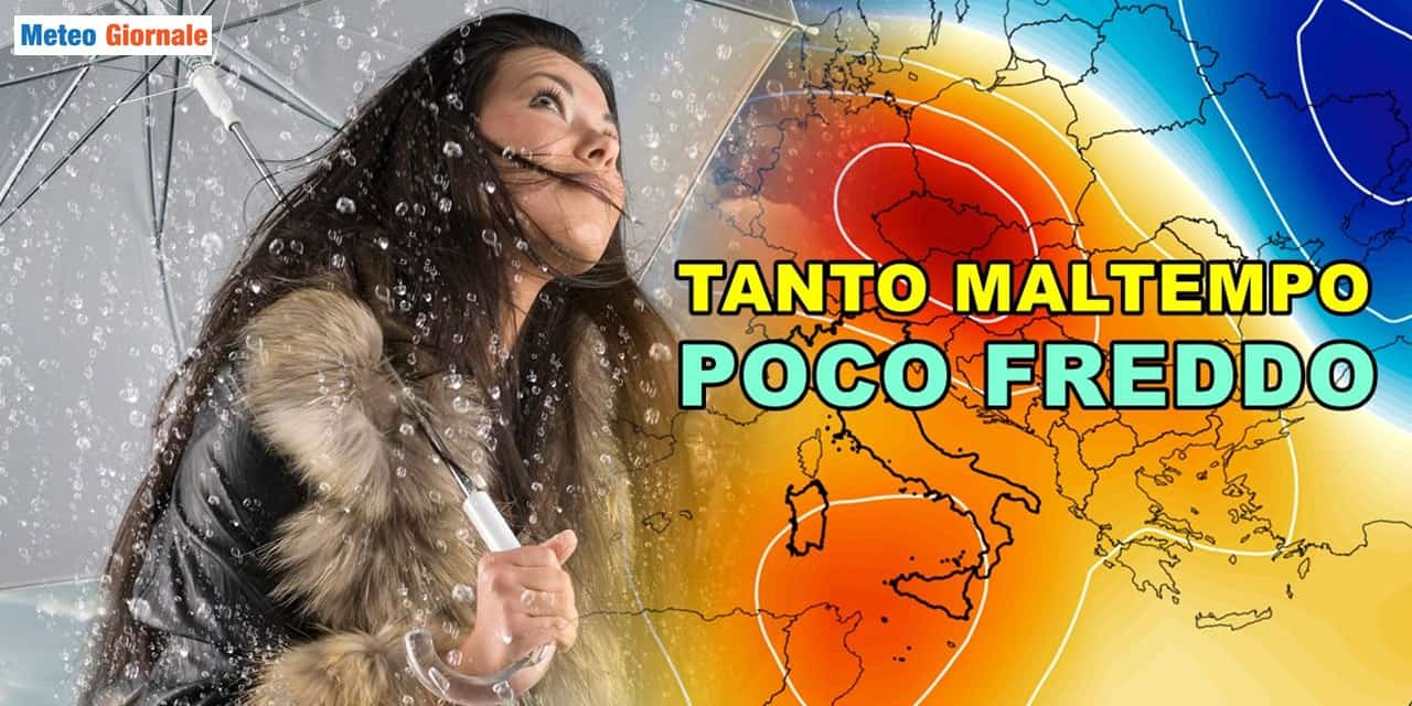 Meteo: prima decade Gennaio dominata dall’Atlantico, il grande freddo è lontano
