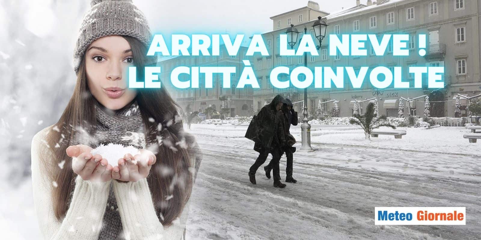 Meteo: tra pochi giorni neve in tutte queste città e… il caso Roma