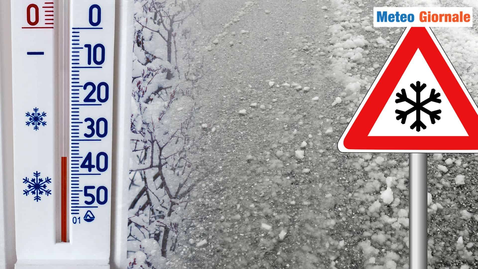Il rischio “calcolato” di un METEO inquietante: Neve a palate