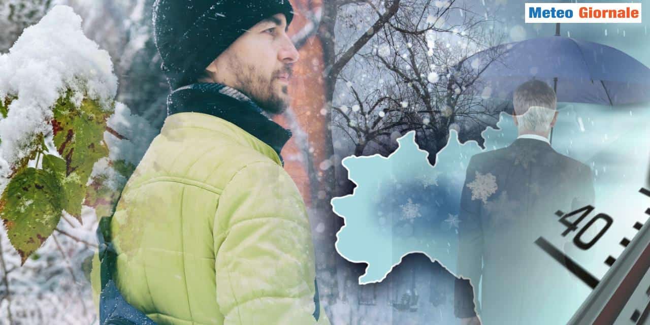 Ecco la neve anche a bassa quota