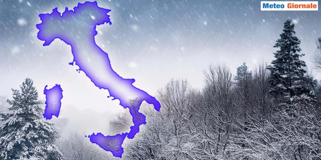 Meteo: stanno arrivando forti nevicate, scopriamo dove