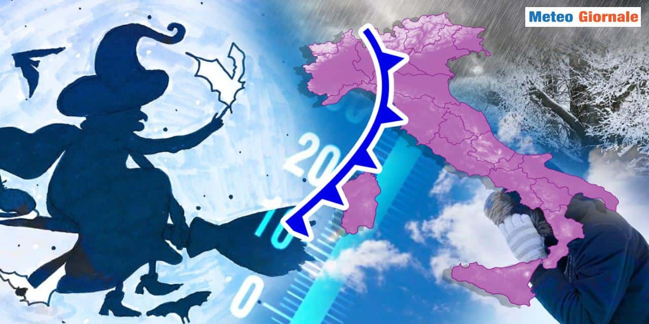 Meteo Befana 2025: pioggia e neve più del previsto, dove servirà l’ombrello