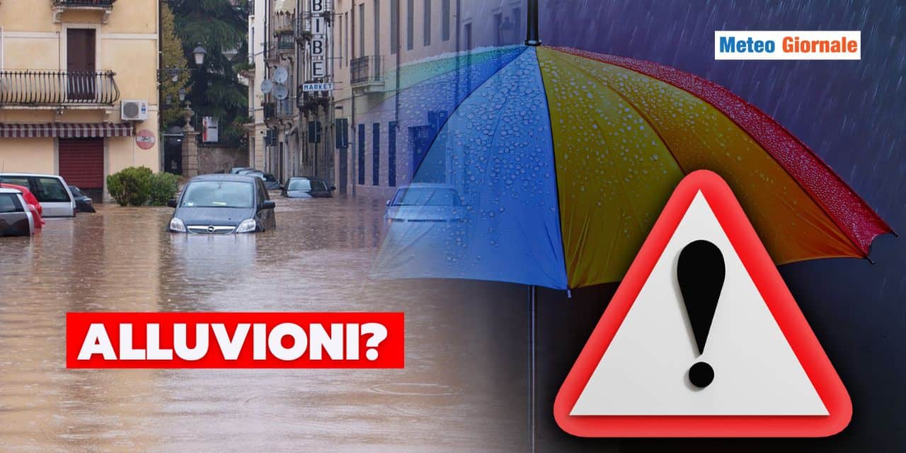 rischio alluvioni meteo 1701