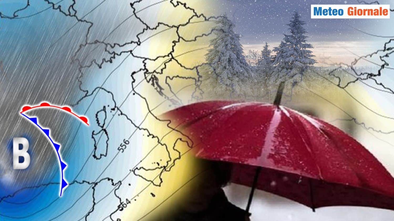 Previsioni Meteo: post Epifania molto dinamico con ancora PIOGGIA