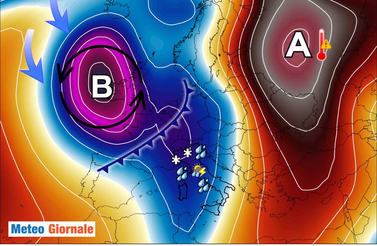 Previsioni Meteo: affondo più FREDDO nella prossima settimana. La tendenza