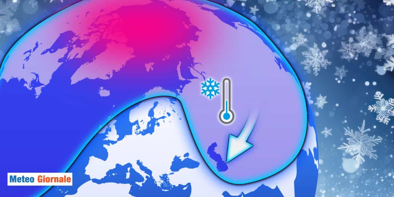 vortice polare in tilt meteo 3001