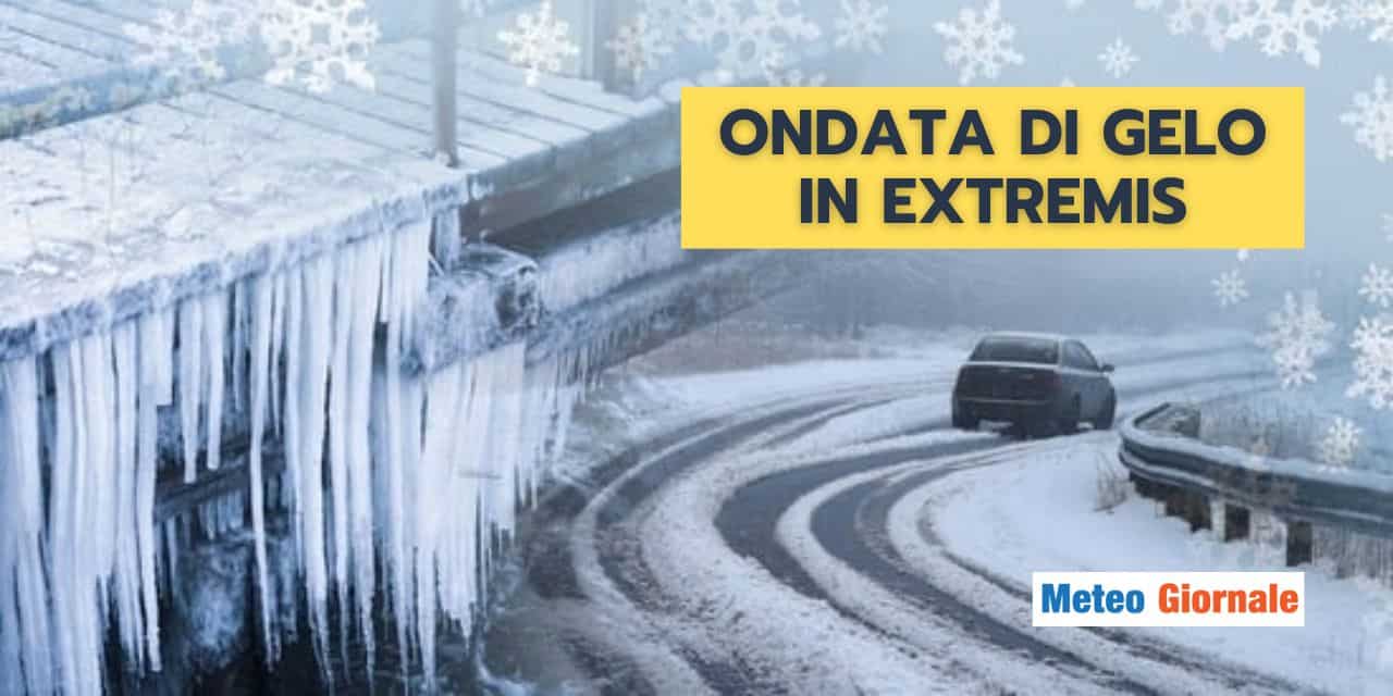 Italia sommersa dalla NEVE e dal GHIACCIO, meteo cruento