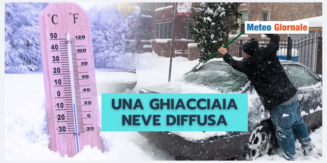 RIBALTONE meteo CLAMOROSO: neve in Pianura Padana in queste date