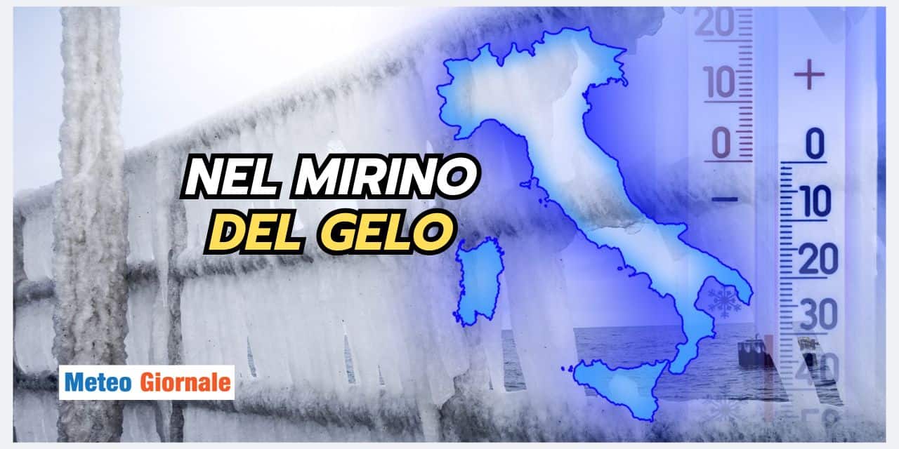 Italia nel mirino del GELO, meteo invernale a mille: ecco la data