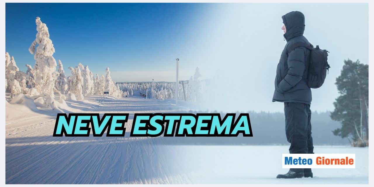 NEVICATE da RECORD, Europa in tilt, meteo NEVOSO in queste Regioni