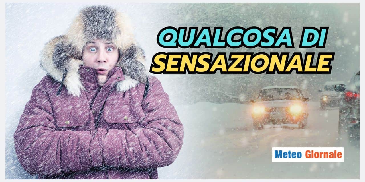 Stravolgimento meteo: potrebbe accadere qualcosa di sensazionale