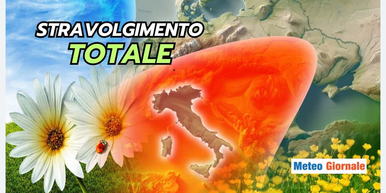 La previsione meteo è totalmente cambiata: ecco cosa ci aspetta