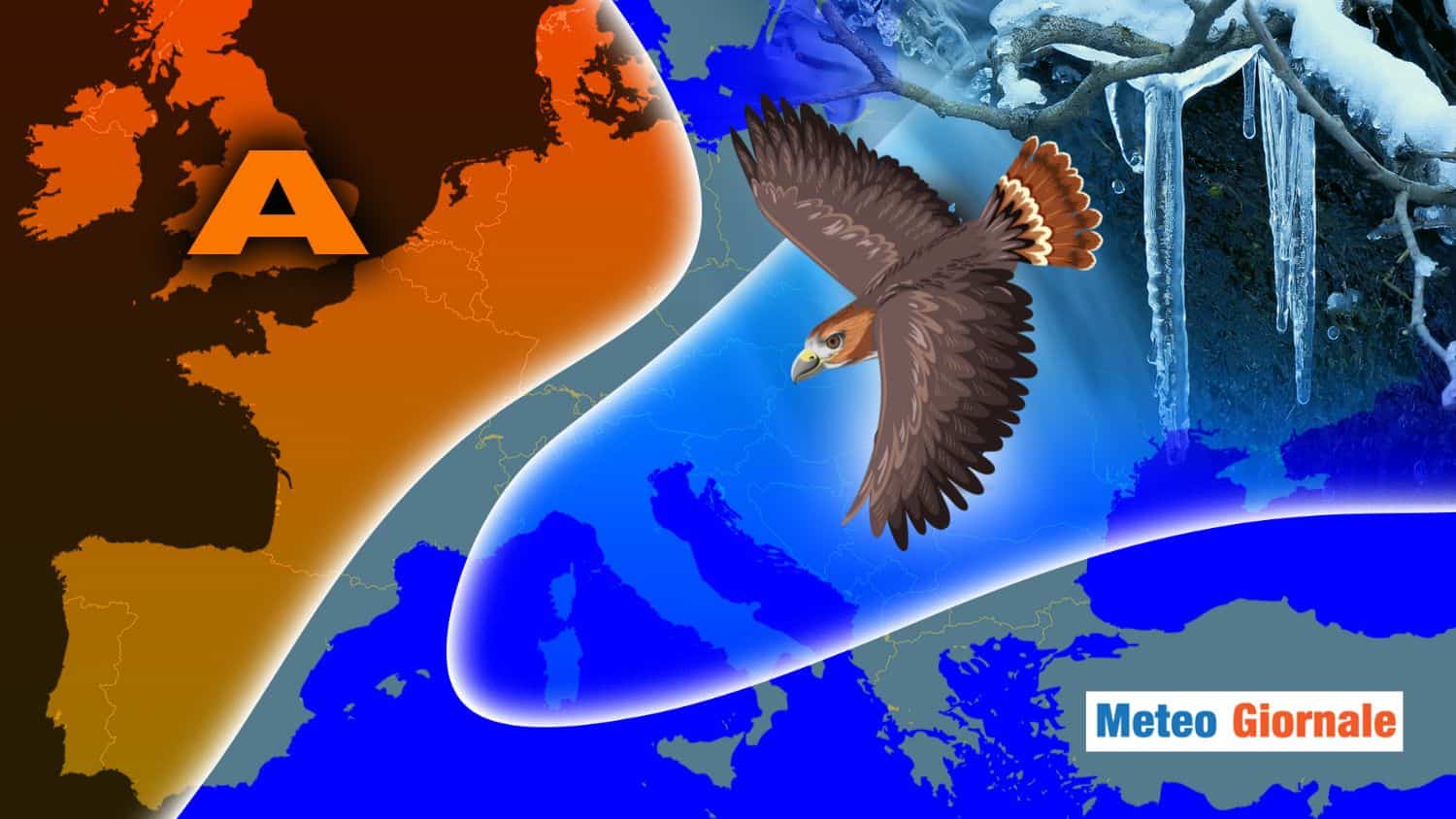 Meteo, VORTICE POLARE a pezzi, ‘Falco della Steppa’ in agguato