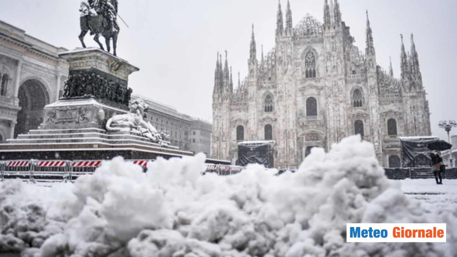 Mappe meteo svelate: ecco le DATE chiave per la Neve a ROMA e MILANO