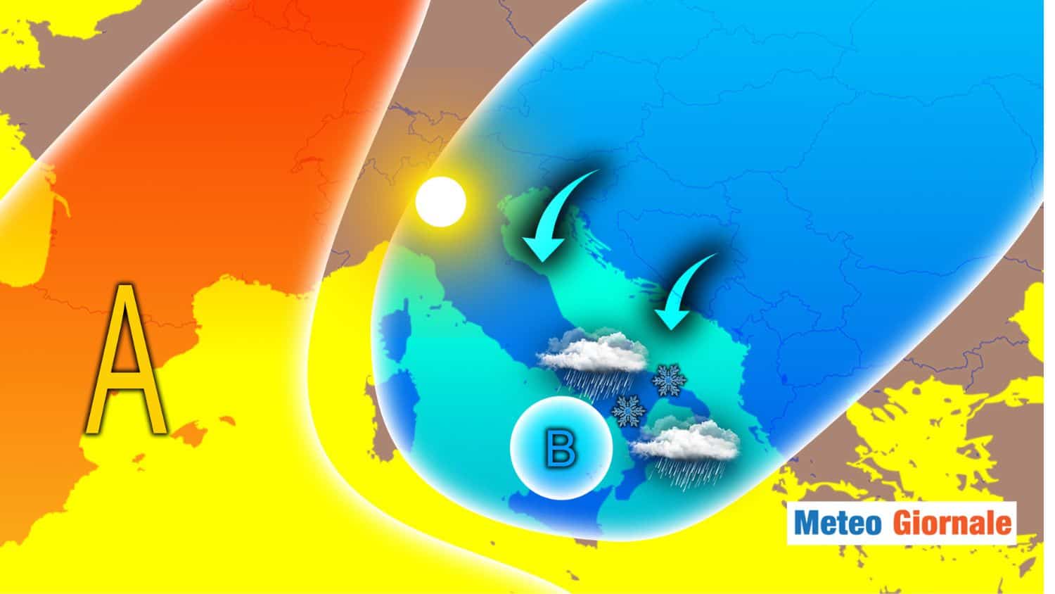 Meteo, GELO a un passo: basta questa piccola ‘modifica’ per COINVOLGERE l’Italia