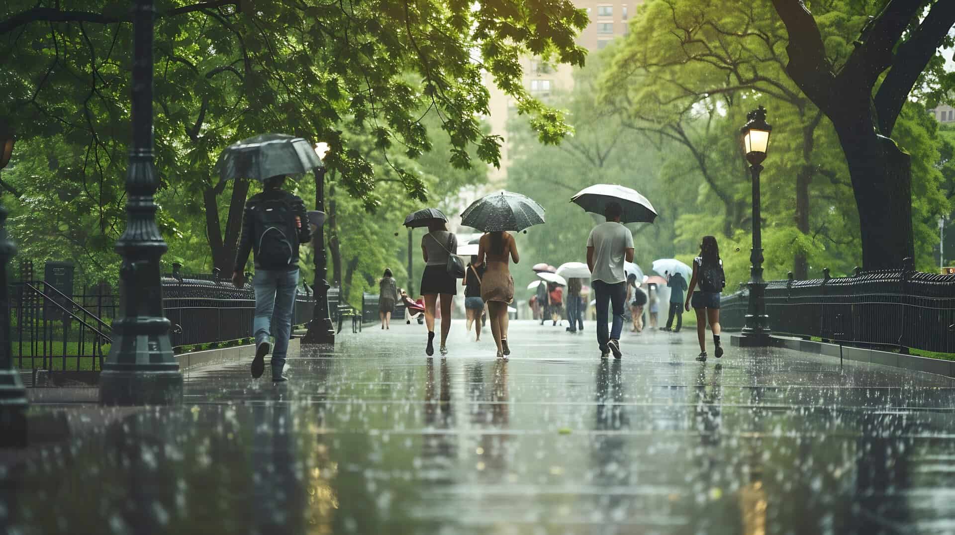 New York in the rain 21022025