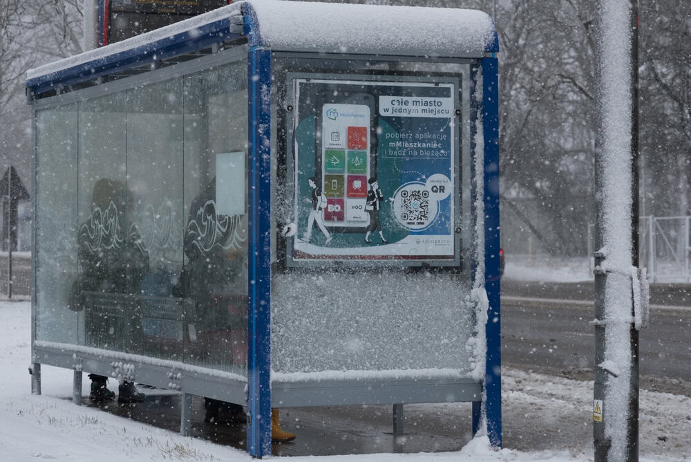 Poland freezing cold 18022025