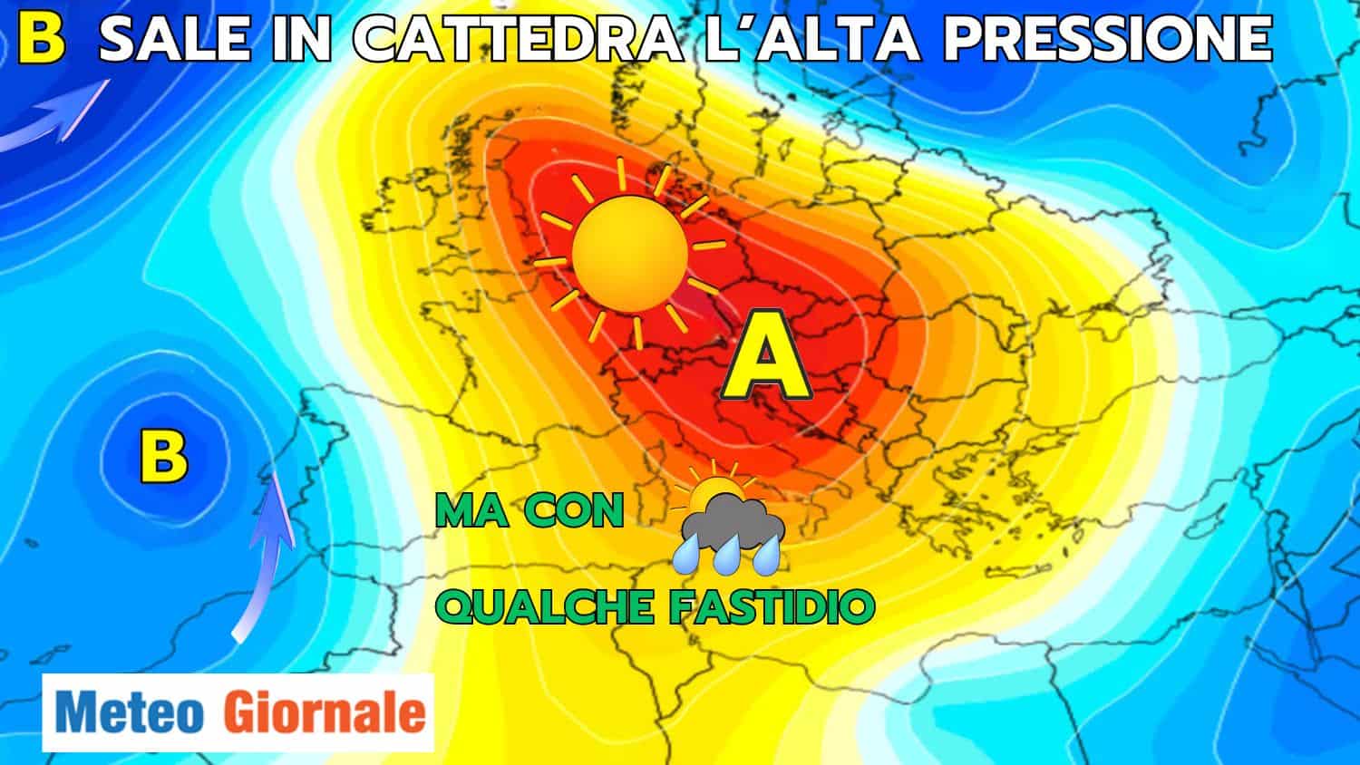 Prossima settimana: bel tempo e mite di giorno, ma anche fastidi