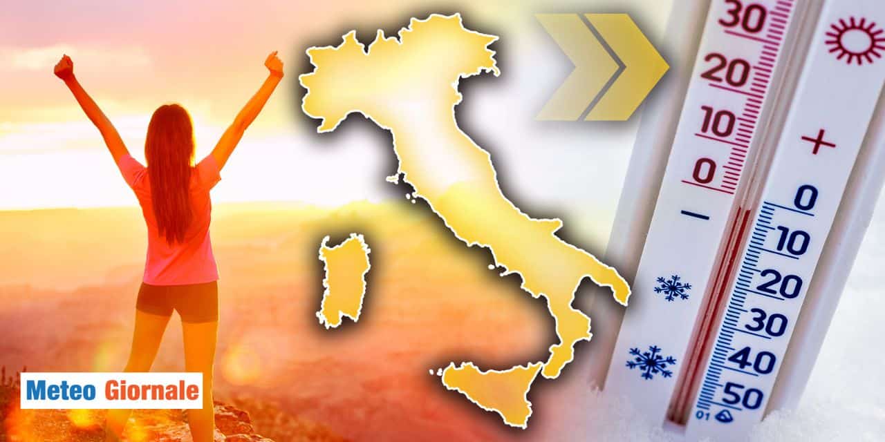 Meteo: ribaltone! Arriva il caldo africano