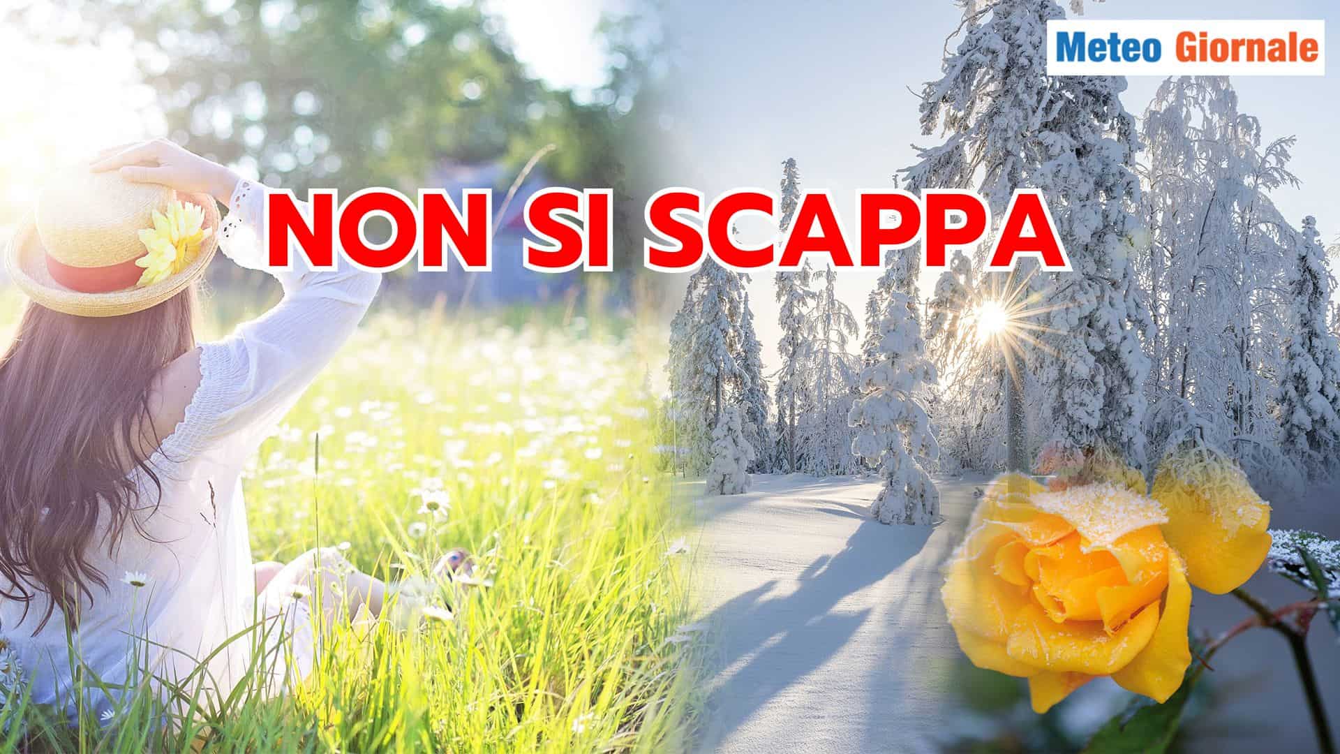 Guardate, CALDO o FREDDO: Meteo d’inizio MARZO c’è troppo da dire