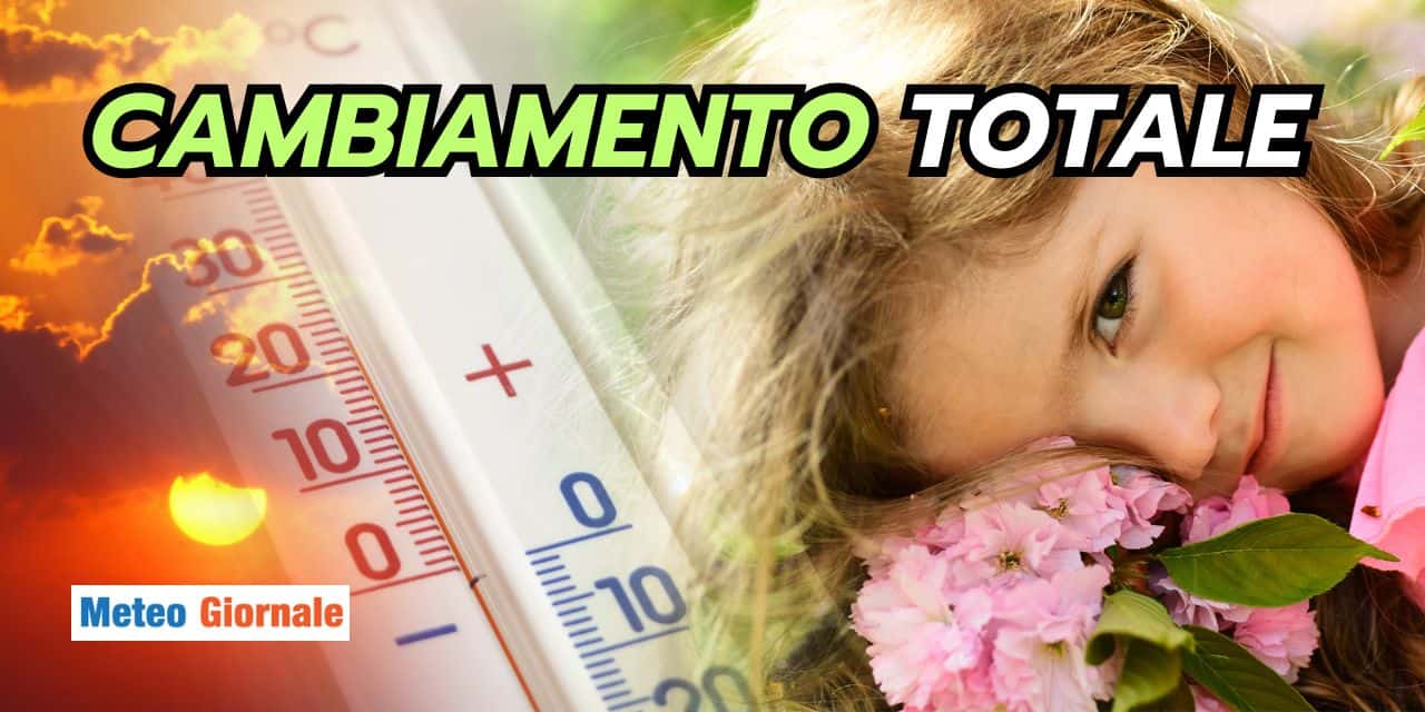 Cambiamento totale nel meteo, scopri cosa succederà
