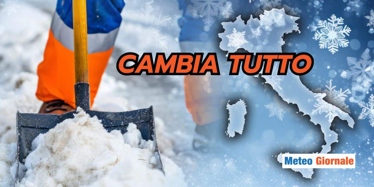 Cambia tutto nel meteo in Italia, a cominciare da questa data