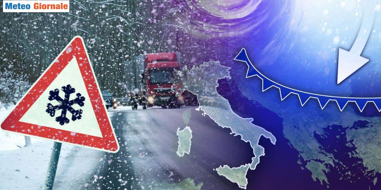 Nucleo d'aria artica pronto a riportare l'Inverno