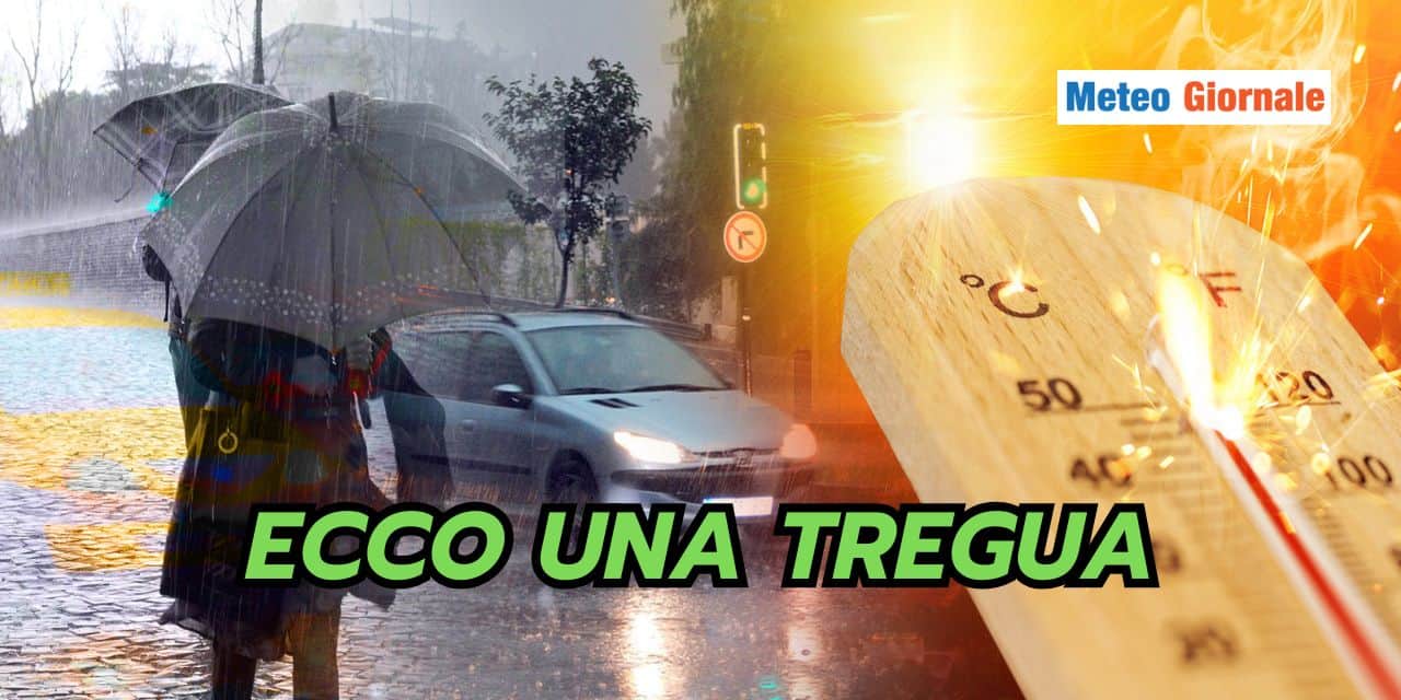 Meteo: ancora maltempo, ma poi inaspettata tregua, quanto dura