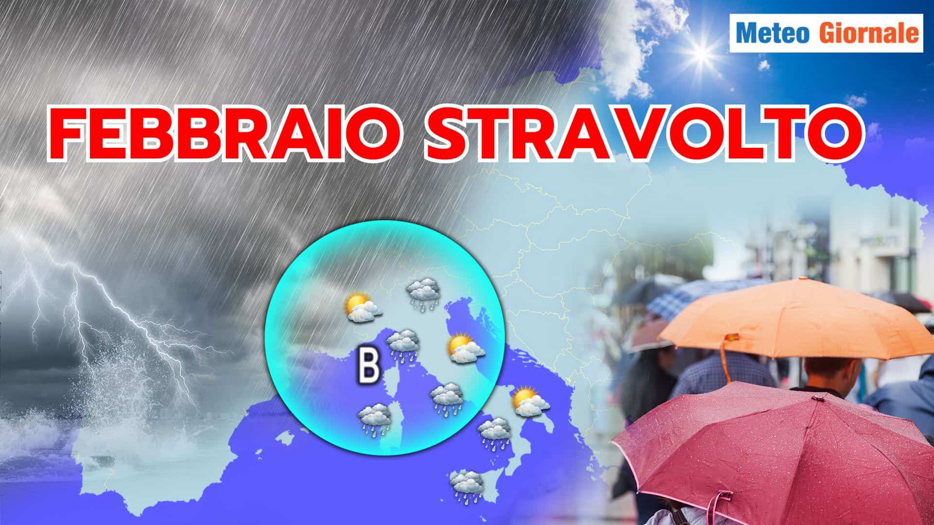 FEBBRAIO stravolto: Meteo dal GELO all’Atlantico, di tutto