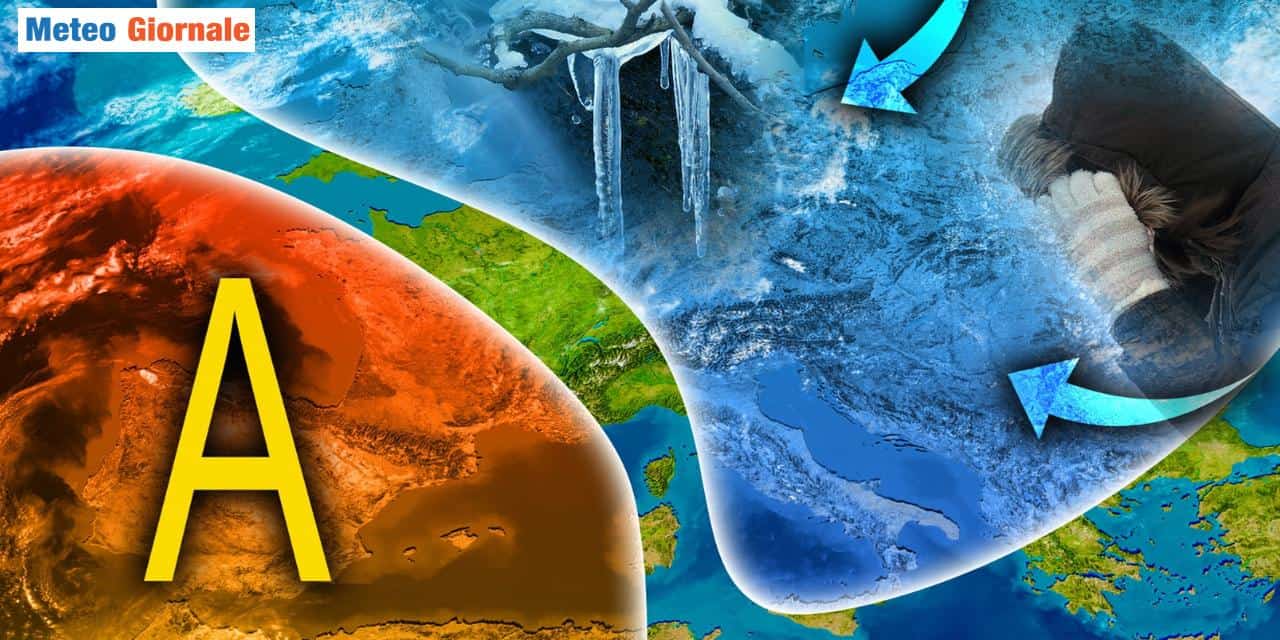 Meteo: la svolta invernale verso l’Italia, ecco quando
