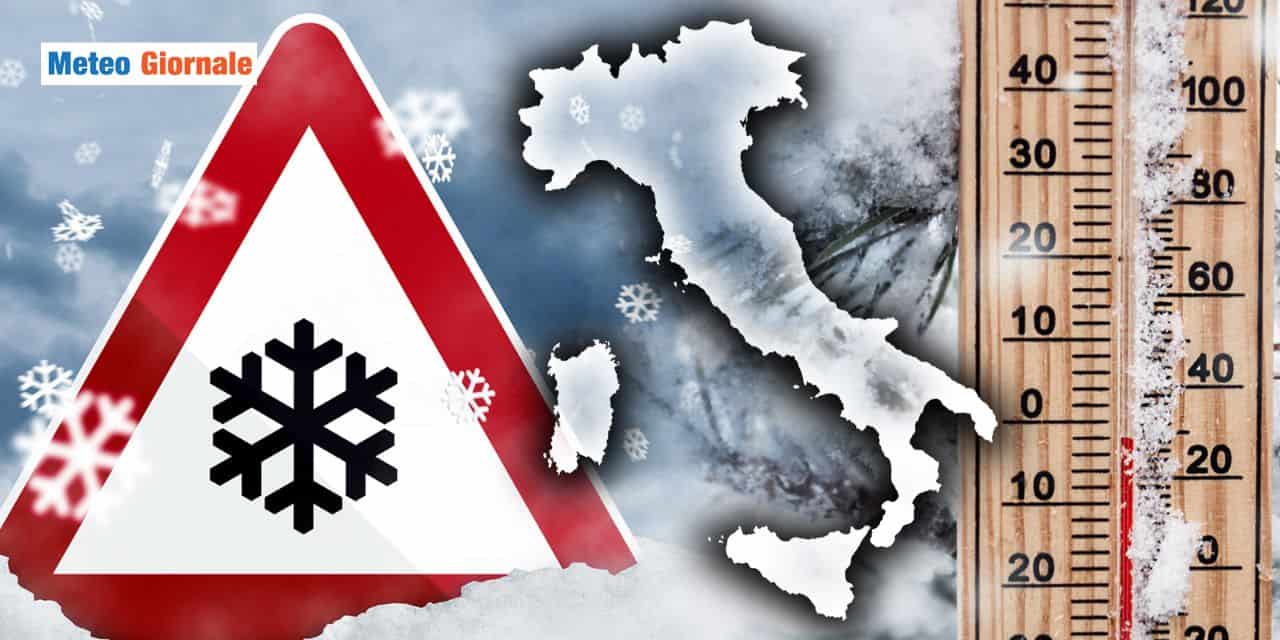 Meteo: cambio radicale dopo metà Febbraio, è tempo di gelo e neve