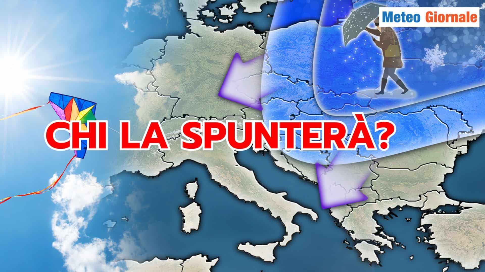 Chi vincerà la partita Meteo tra GELO e Atlantico
